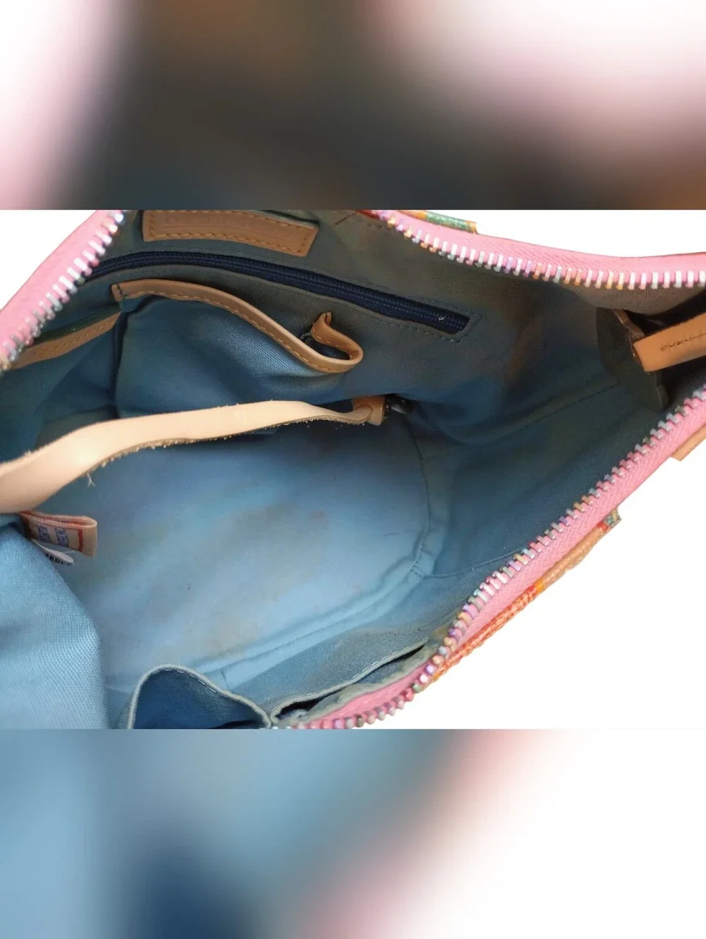 Dooney & Bourke Crayon Hearts Mini Bucket Bag - Picture 11 of 16